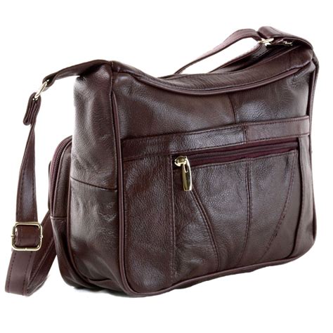 leather shoulder bag